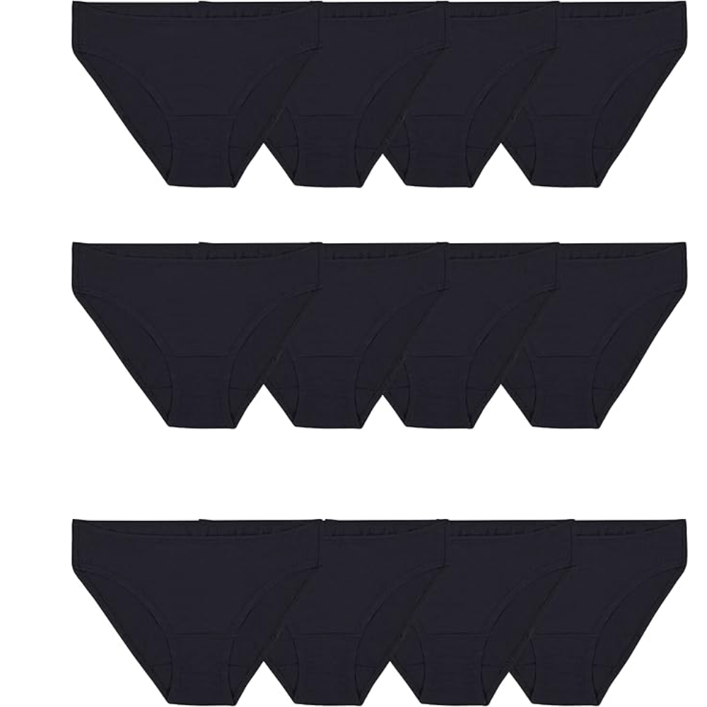 Pack Of 12 Women Soft Cotton Underwear