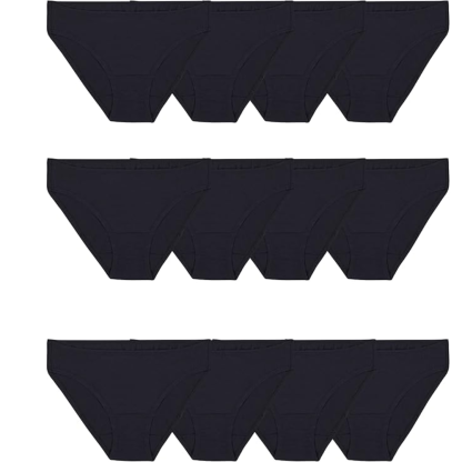 Pack Of 12 Women Soft Cotton Underwear