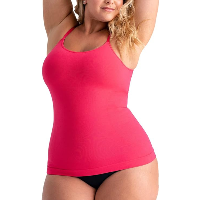 Scoop Cami Tank Top with Adjustable Compression-Secret Slim Wear