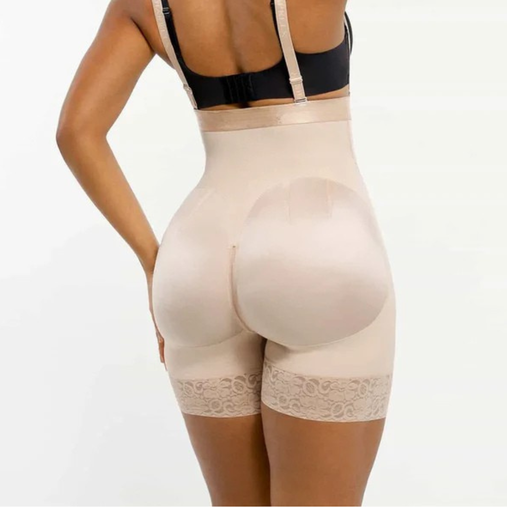 Women Firm Tummy Compression Bodysuit Shaper With Butt Lifter-Secret Slim Wear