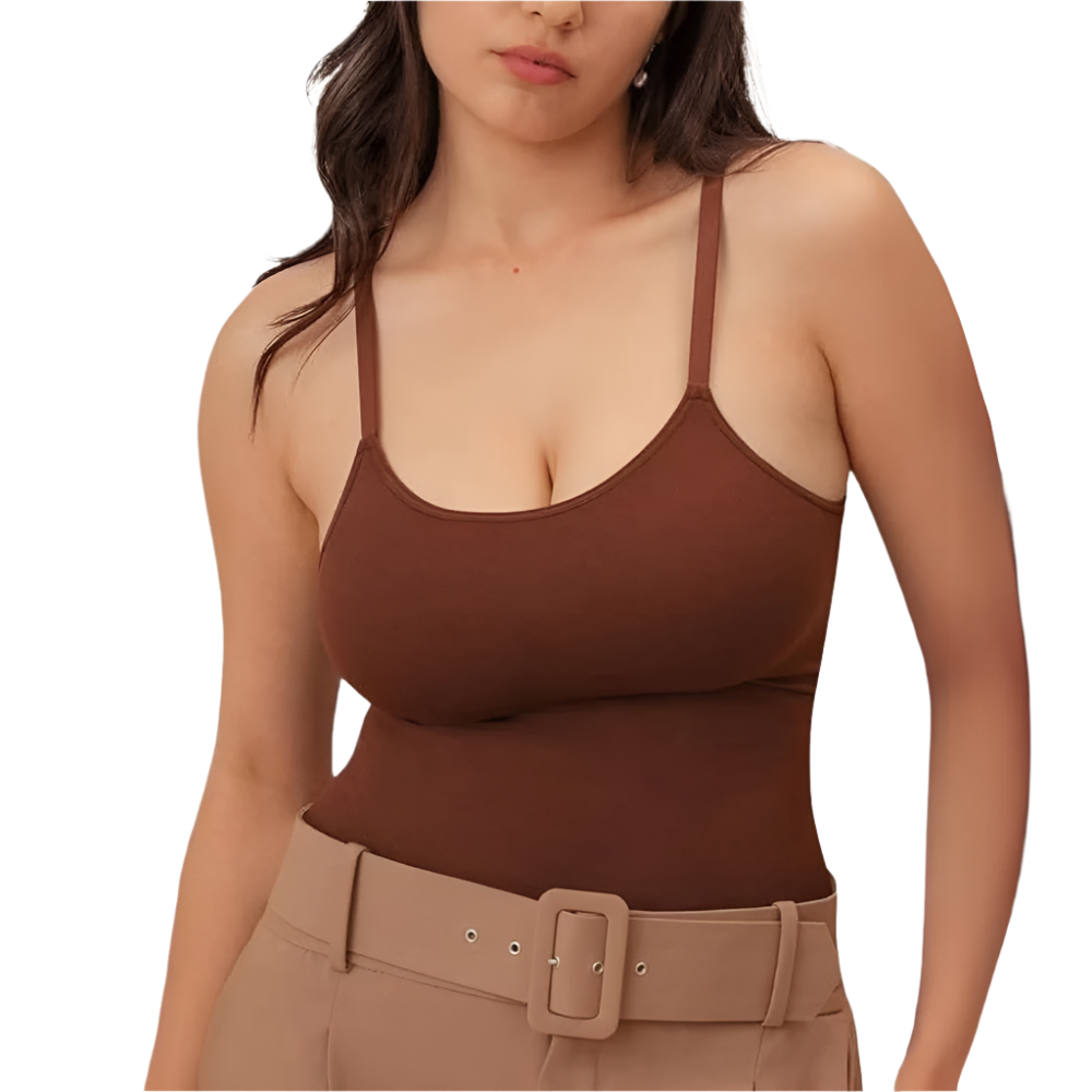 Shaping Camisole Seamless Tank with adjustable strap-Secret Slim Wear