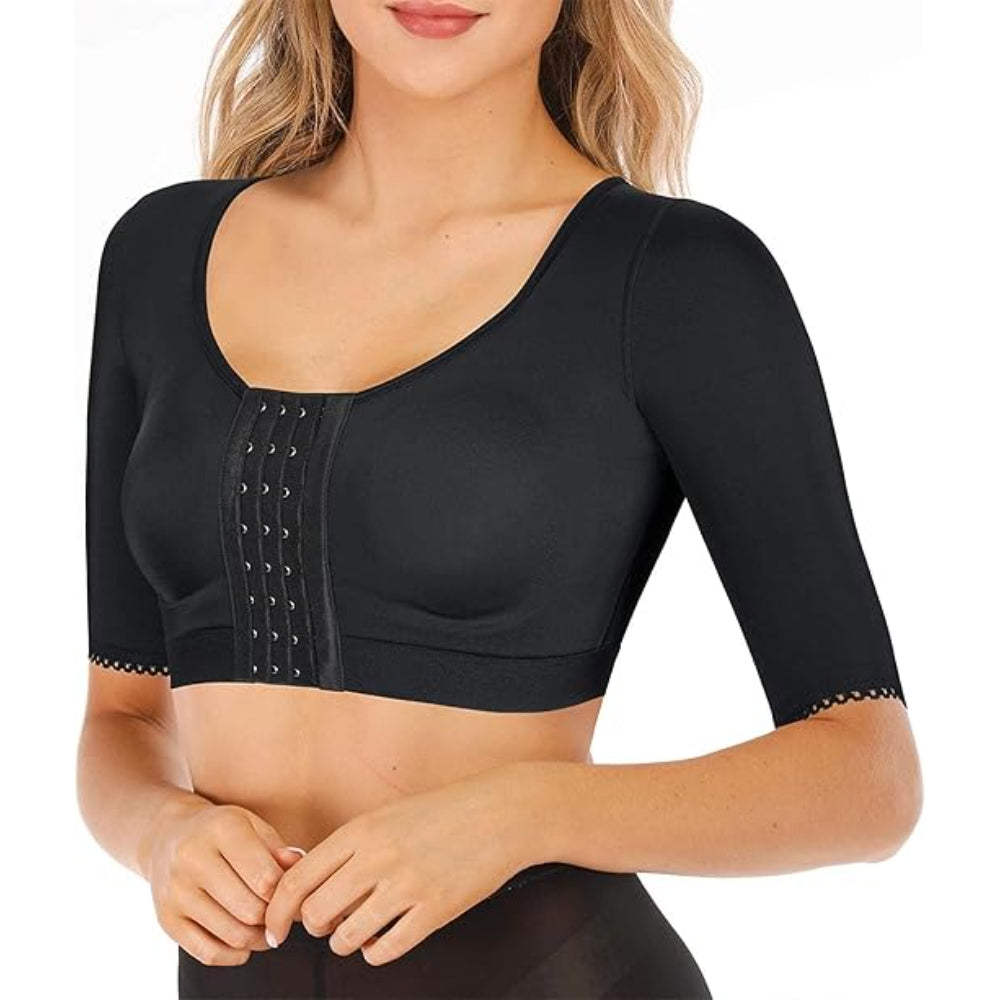 Front Closure Shapewear for Seamless Compression  and Flexible Support-Secret Slim Wear