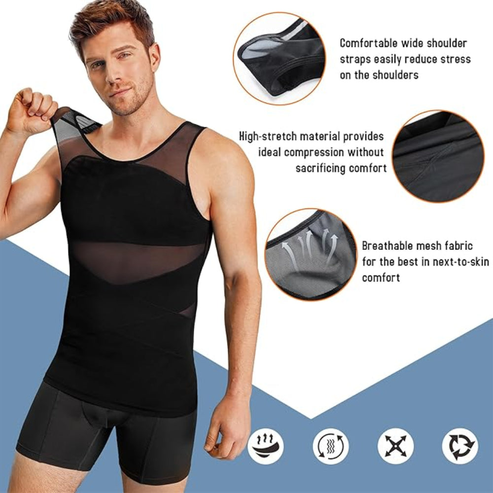 Light And Comfortable Compression Shirt-Secret Slim Wear