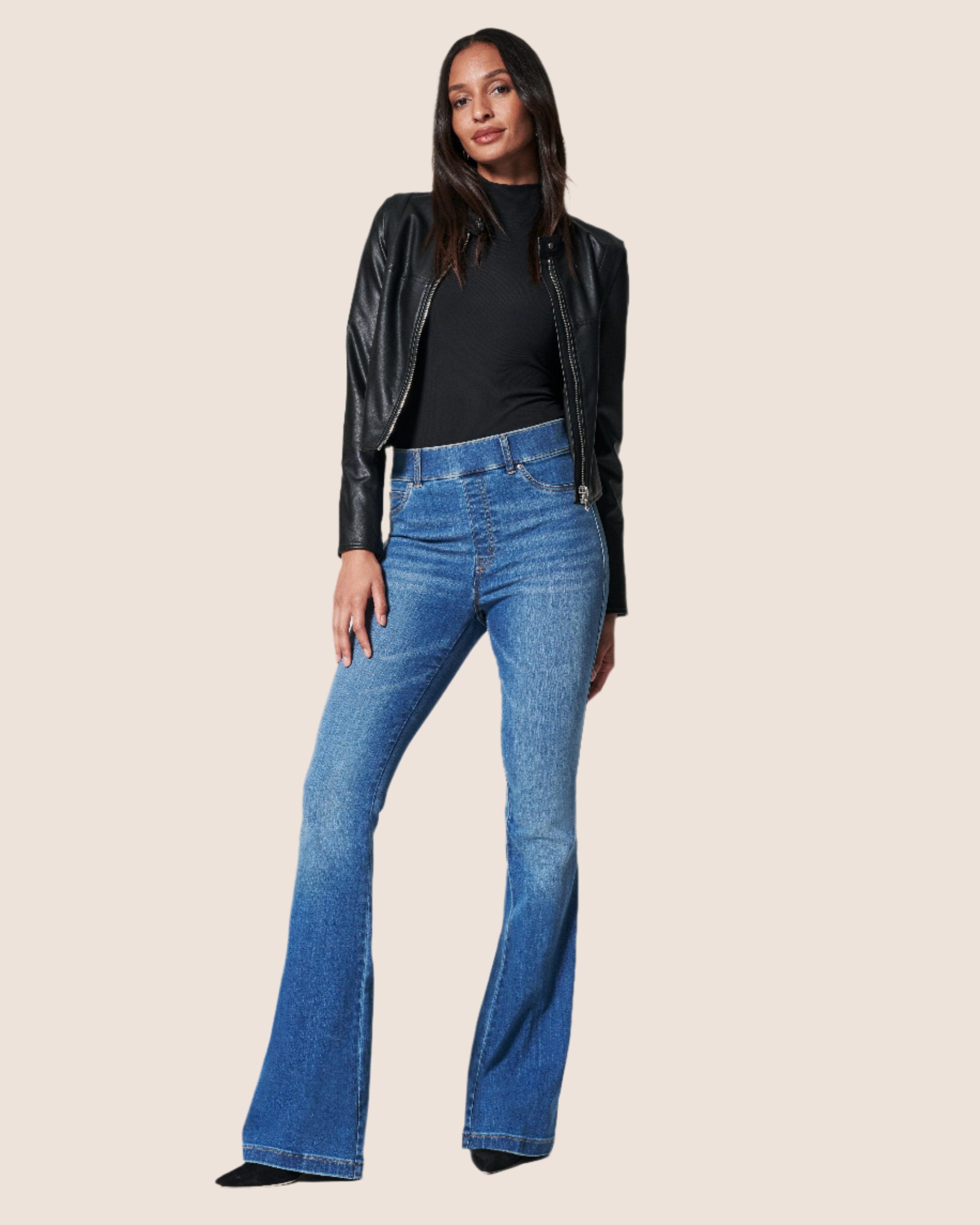 High Rise Flare Jeans – Vintage Style with a Modern Twist-Secret Slim Wear
