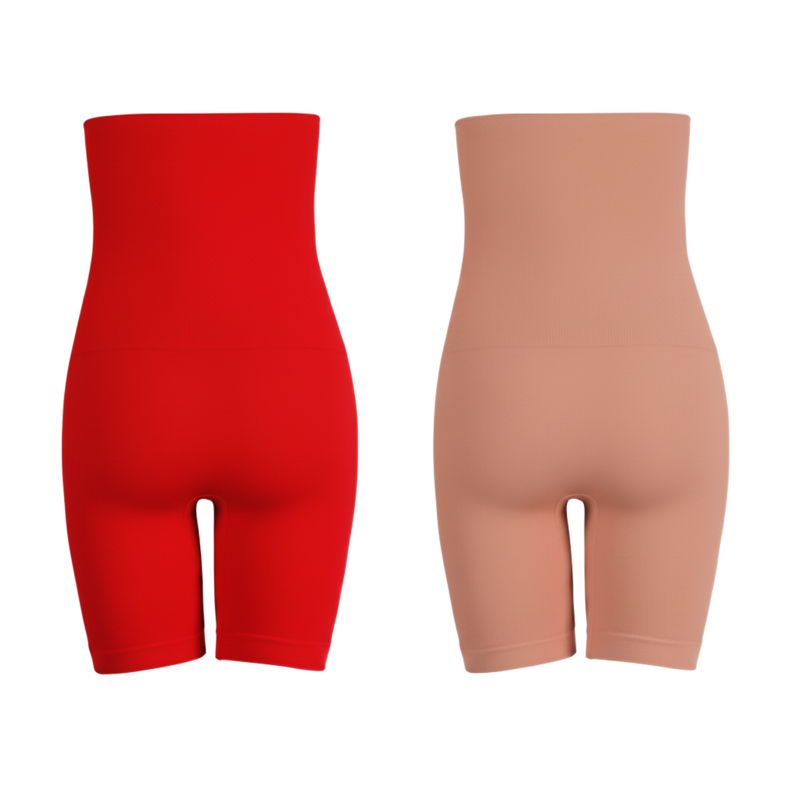 Pack of 2 Slimming Control Shaping Shorts Comfortable Seamless Stretch Fit