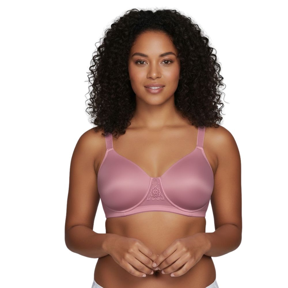 Back Smoothing Support Bra for Women with Lightly Lined Cups and Flexible Fit