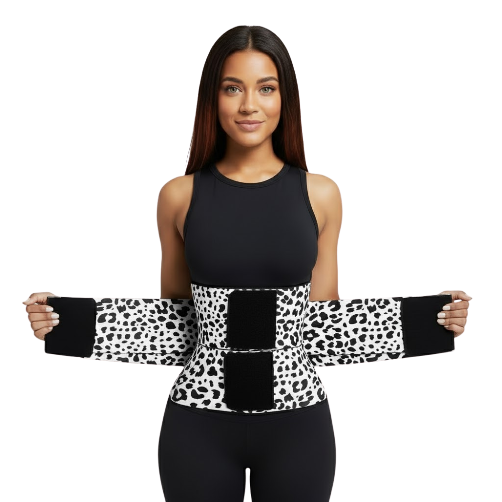 Adjustable Compression Trainer Belt with Triple Wrap for Daily Workouts