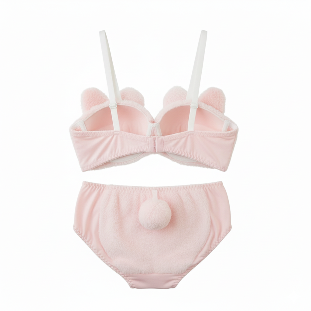 3D Plushie Lingerie Set