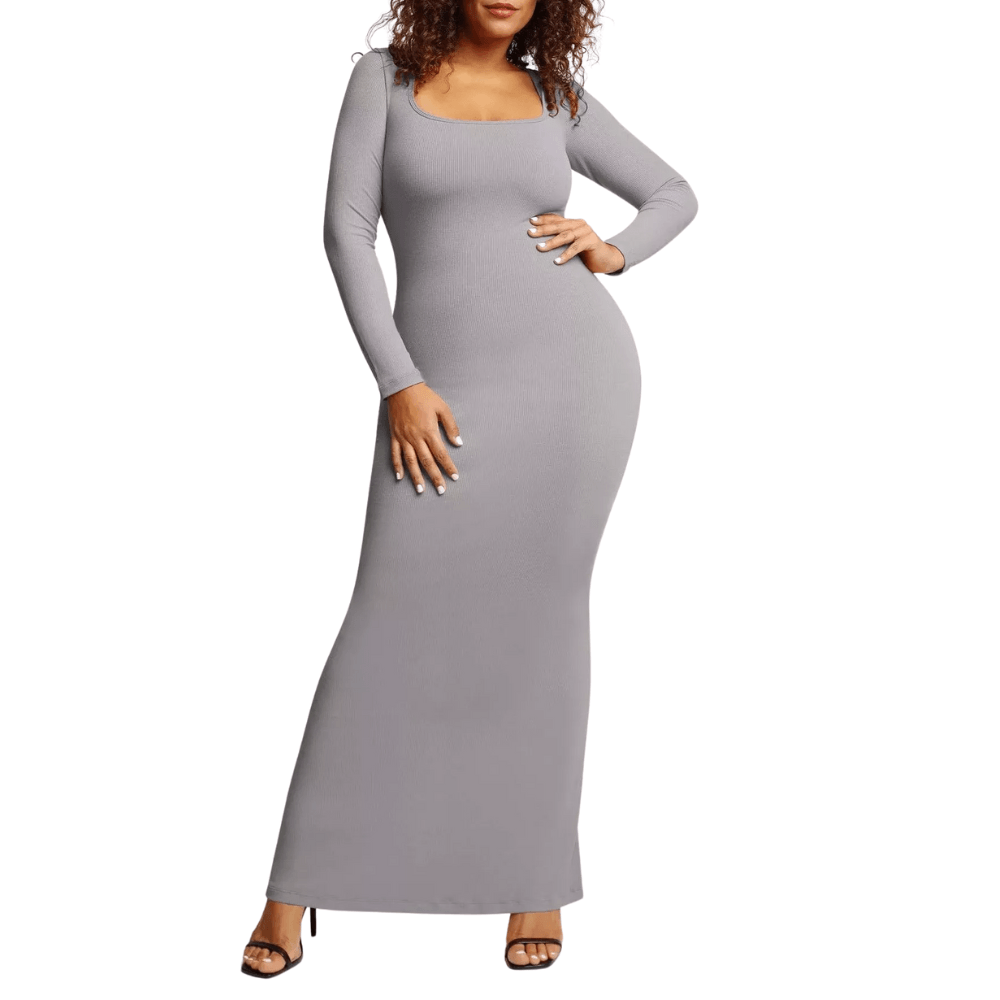 Built-In Shapewear Modal Dress – All-Day Comfort and Hourglass Shape-Secret Slim Wear