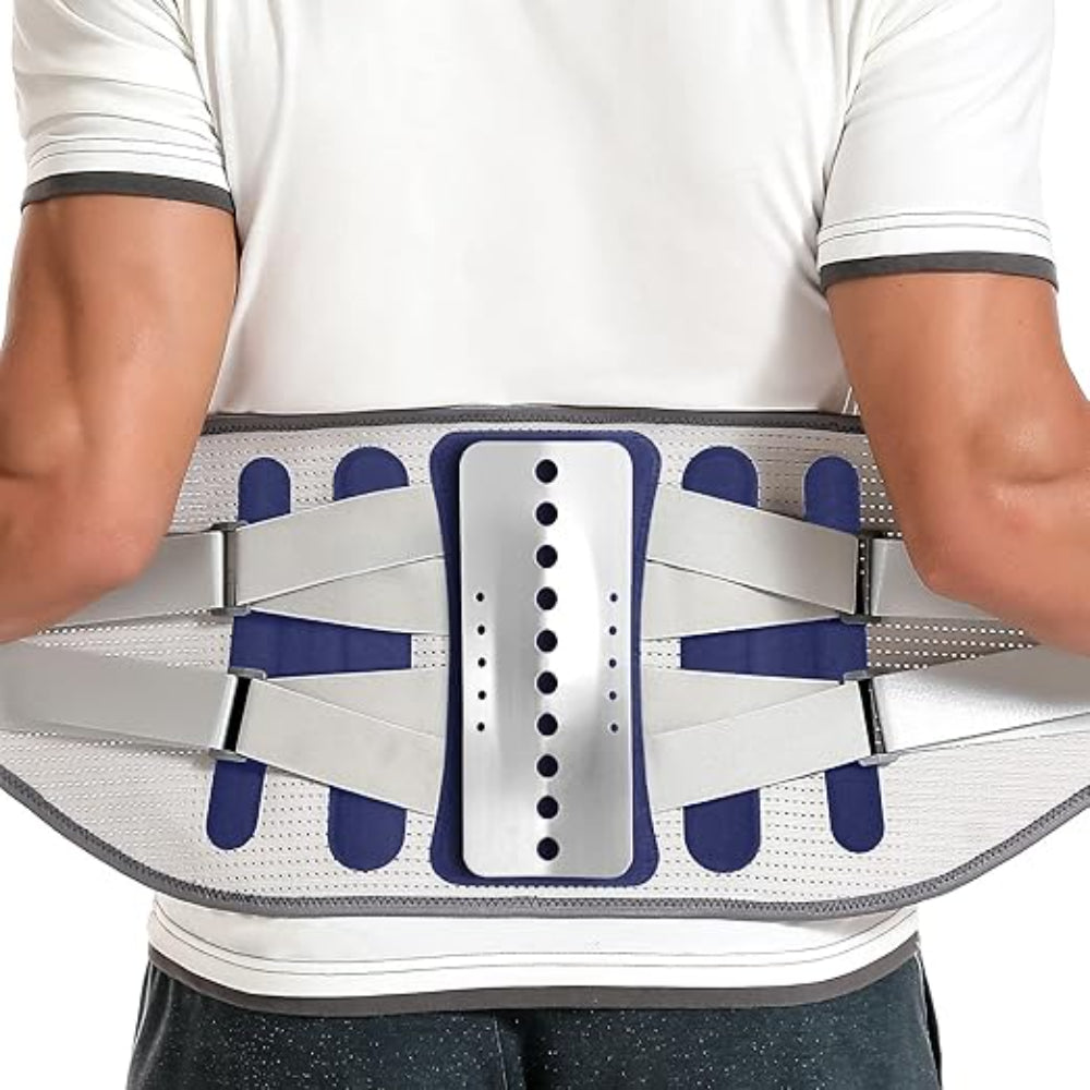 High Rise Lumbar Support Belt With Compression Straps for Stability-Secret Slim Wear