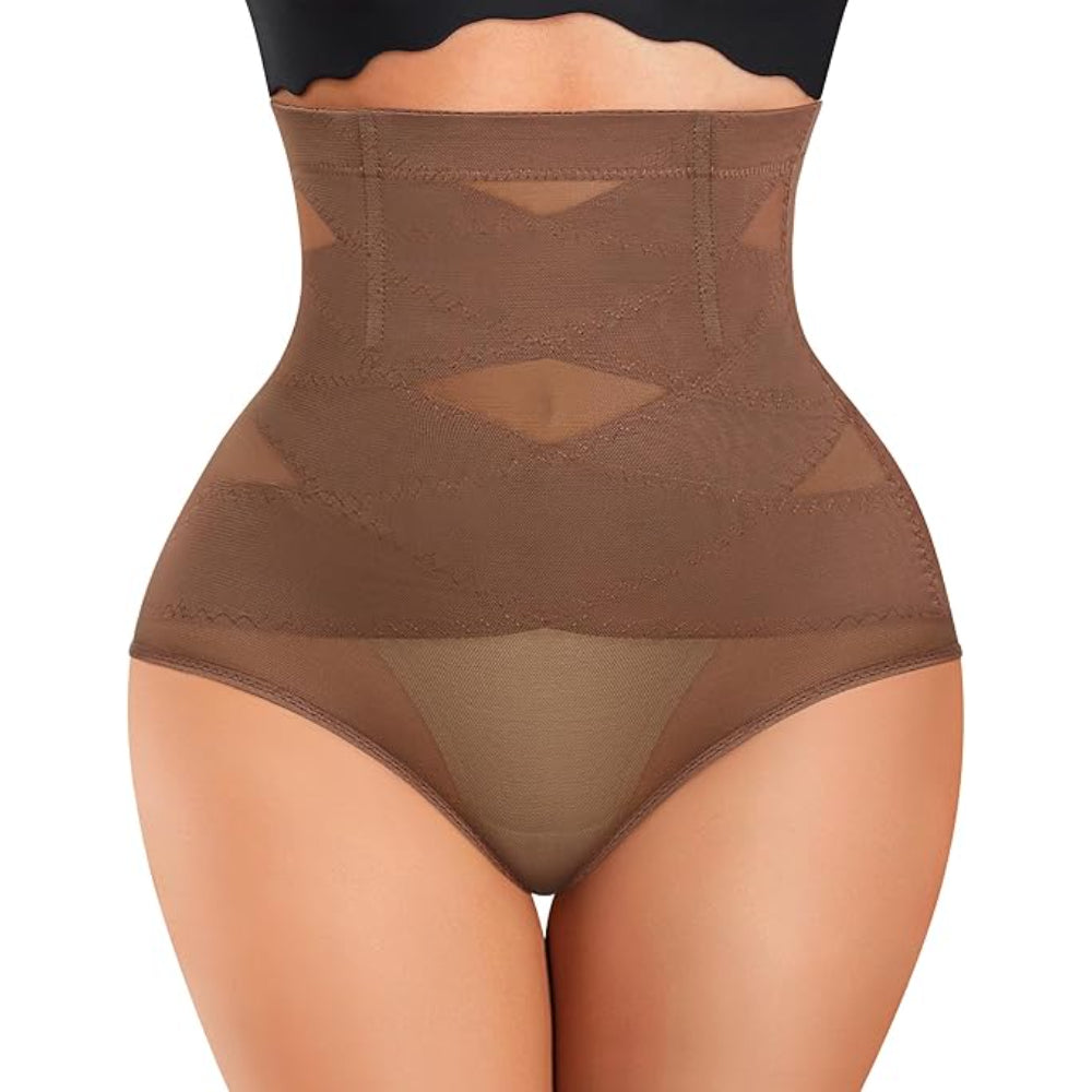 High Waist Compression Shorts-Secret Slim Wear