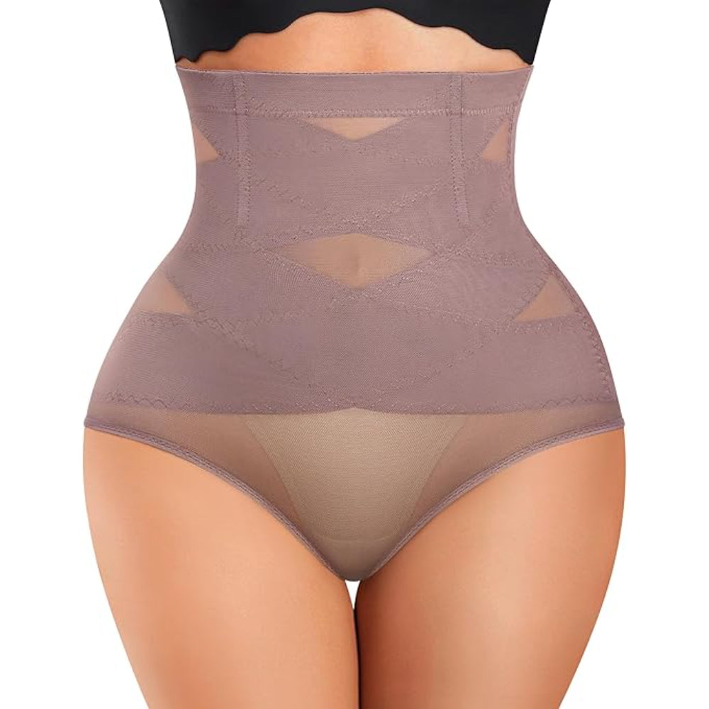 High Waist Compression Shorts-Secret Slim Wear