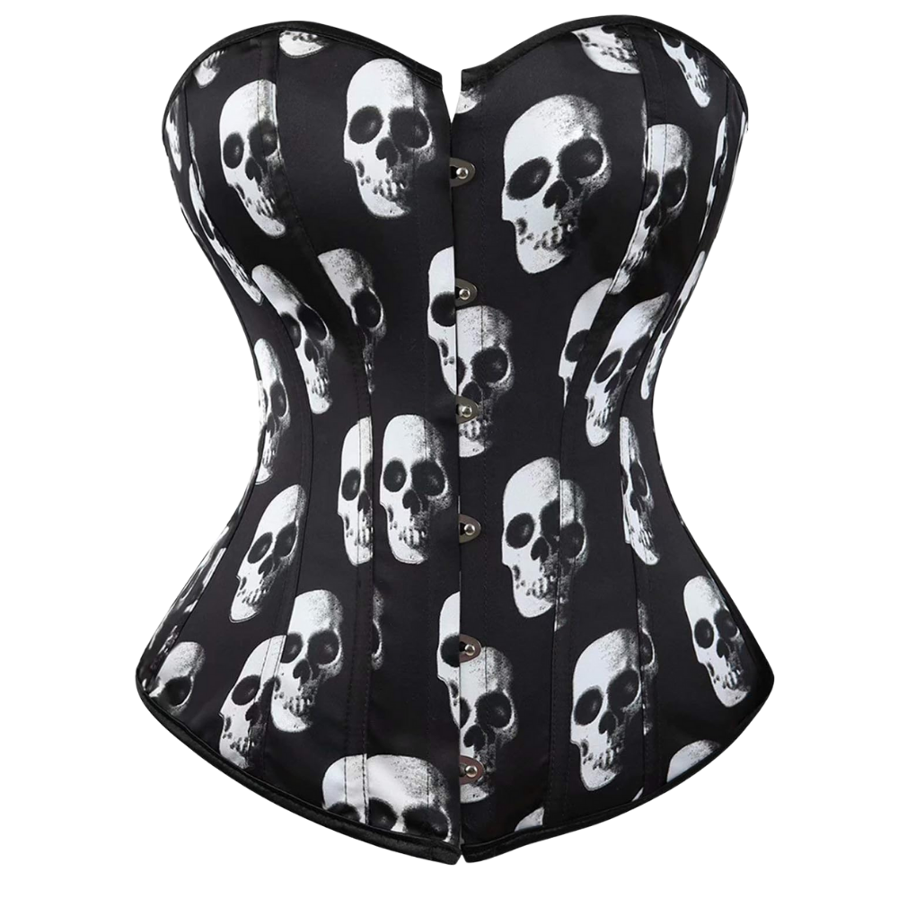 Vintage Floral Corset Bustier Top