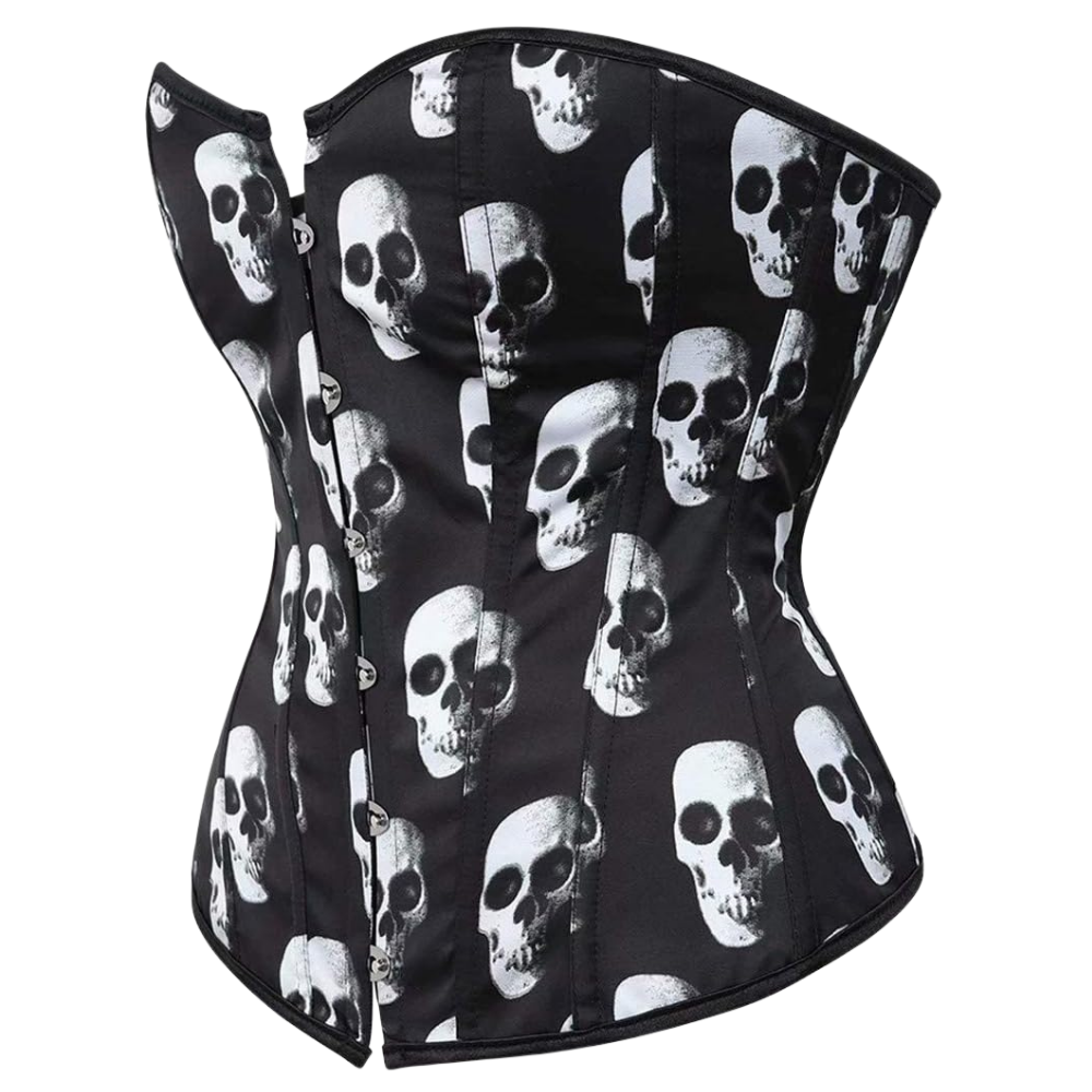 Vintage Floral Corset Bustier Top