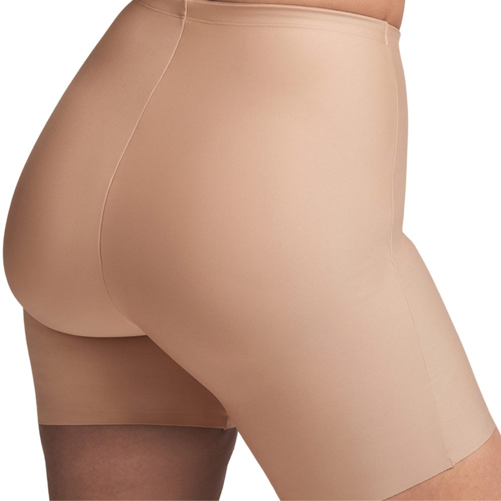 Women Butt Pad Midthigh Shorts-Secret Slim Wear