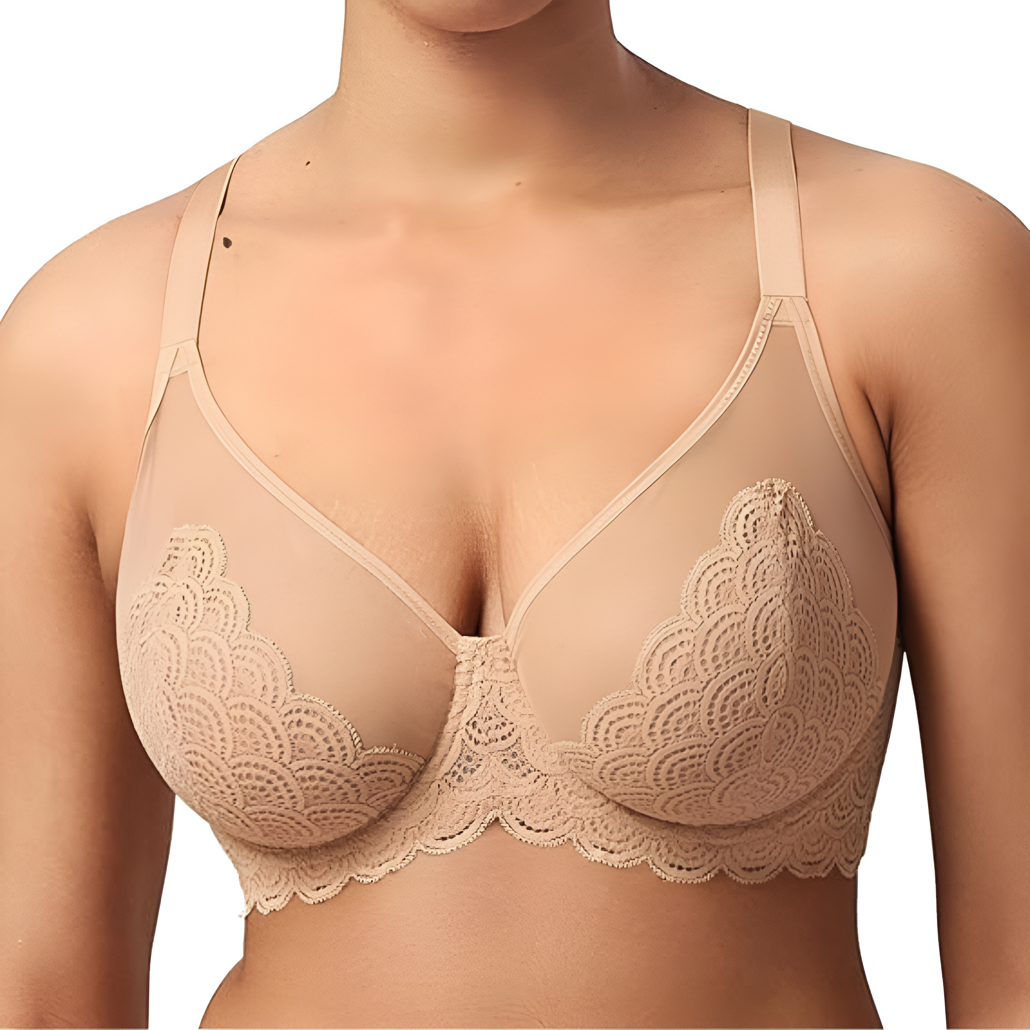 Full Coverage Lace Bra
