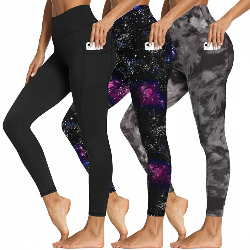 Pocket Leggings Three Pack