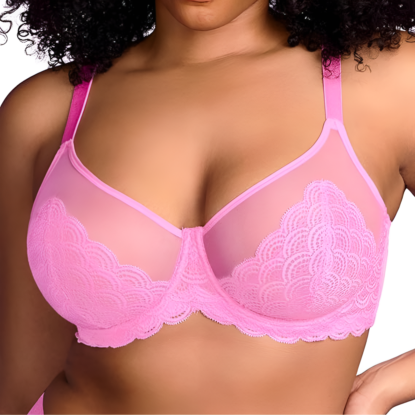 Full Coverage Lace Bra