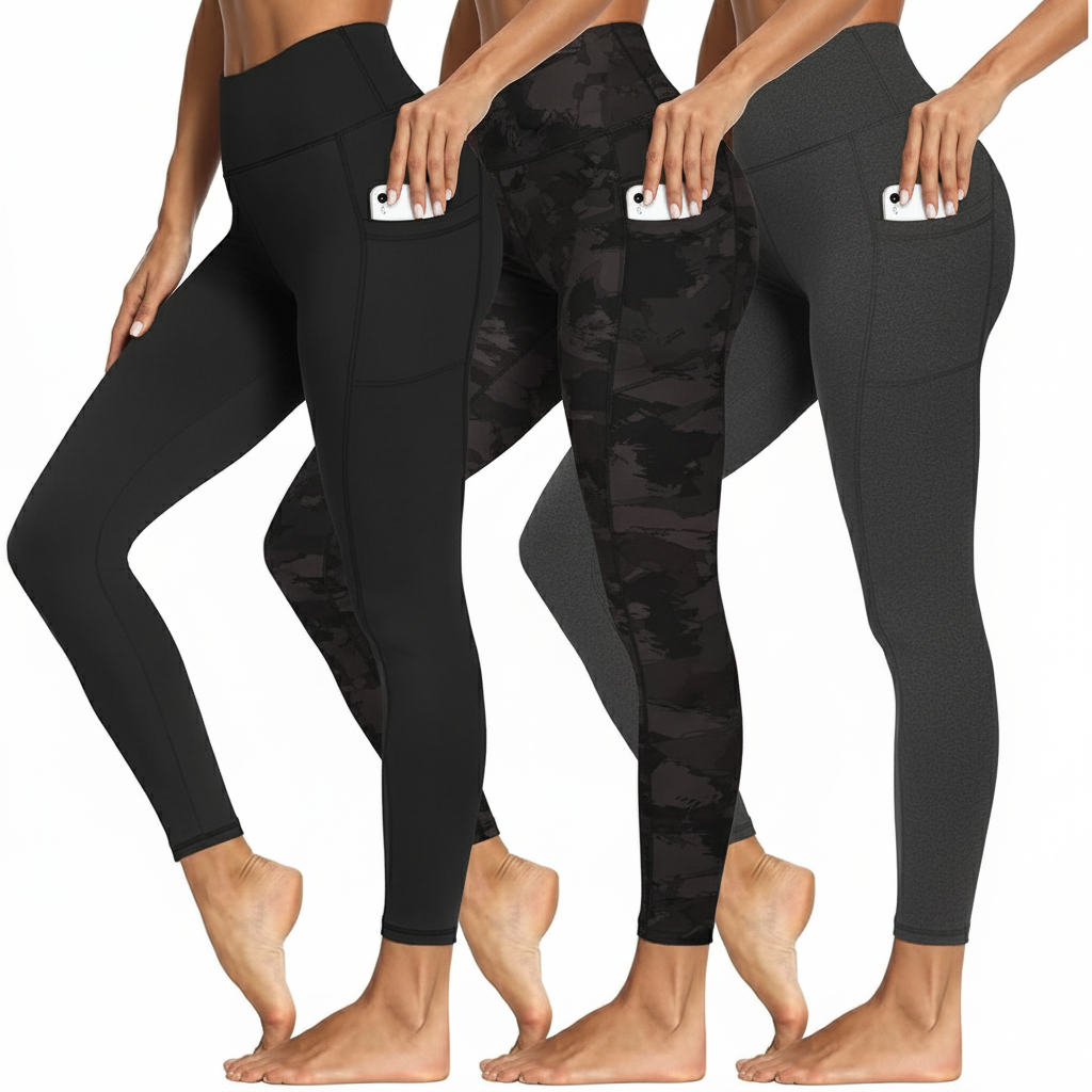 Pocket Leggings Three Pack
