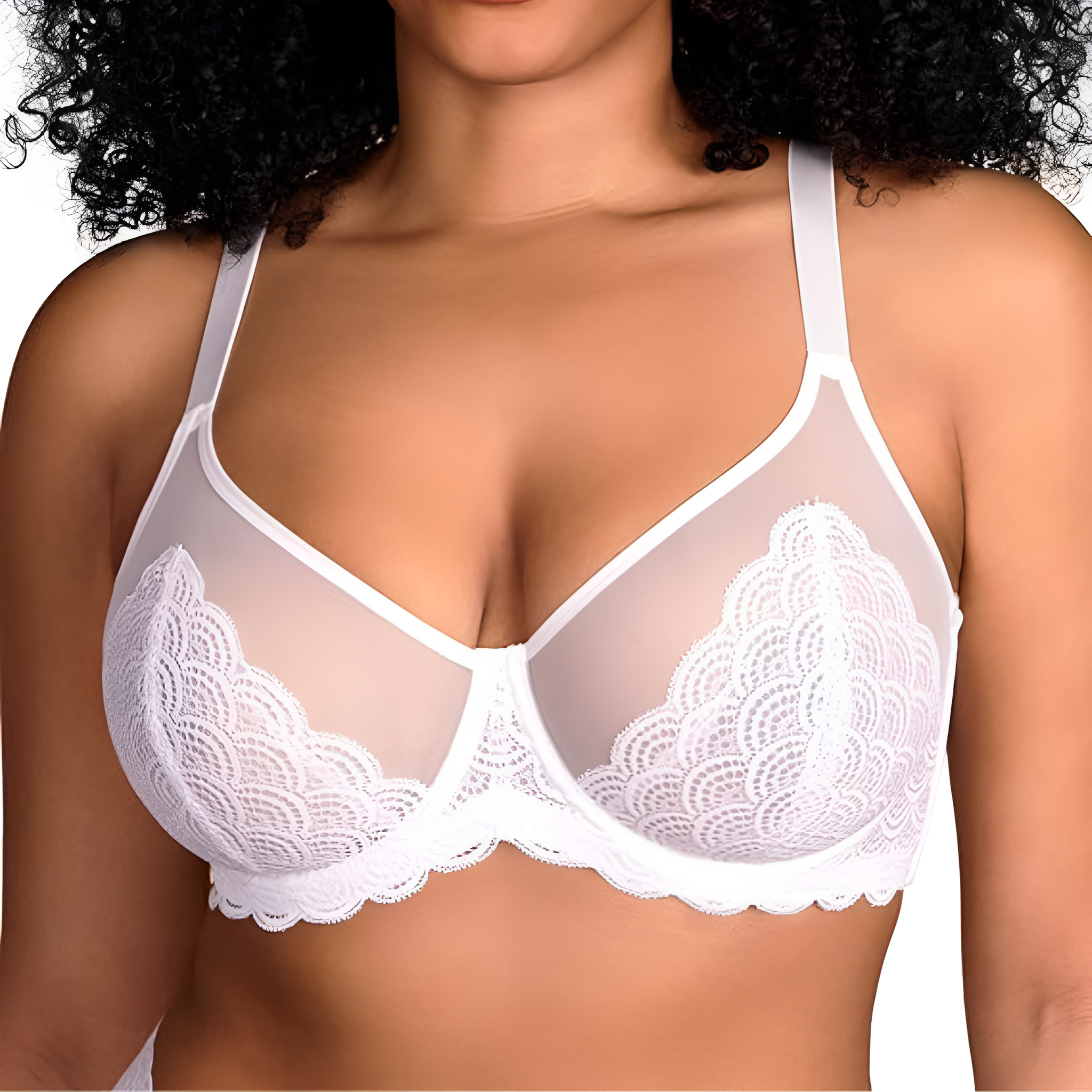 Full Coverage Lace Bra