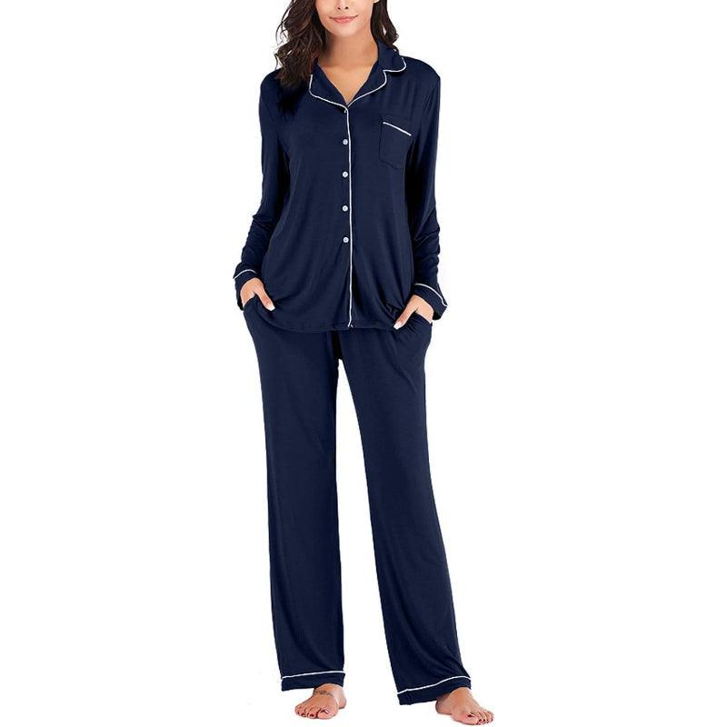 Long Sleeve Pajama Set – Comfortable Sleepwear and Lounge Wear-Secret Slim Wear