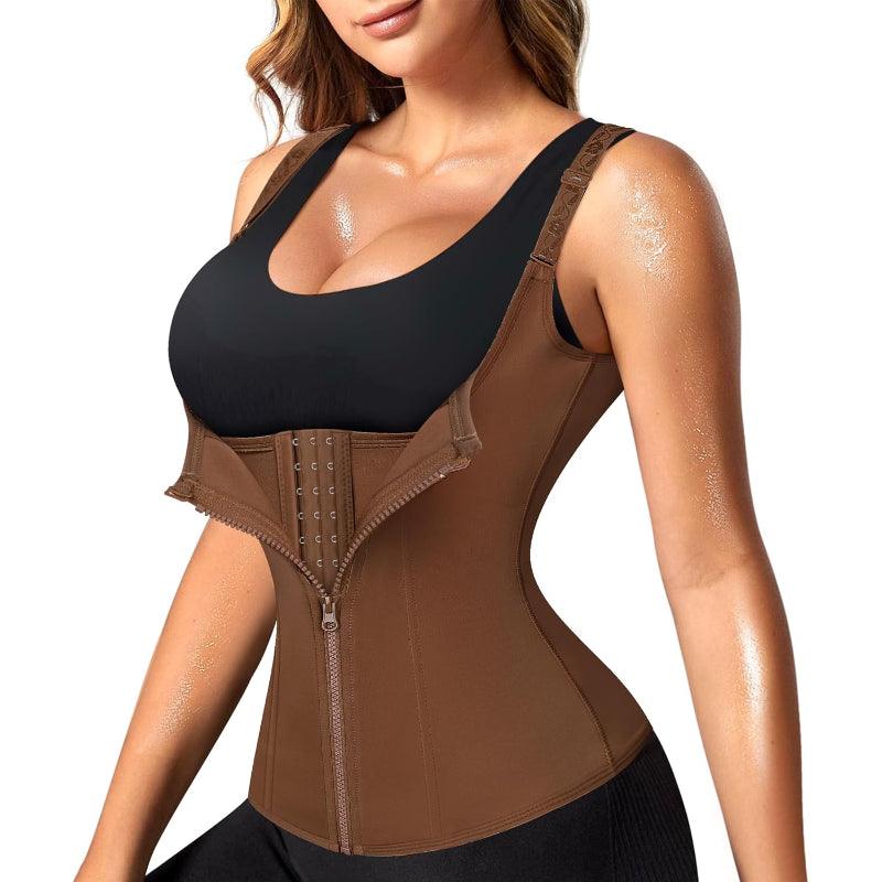 Adjustable Zipper Trainer Corset – High Compression and Flexible Wear-Secret Slim Wear