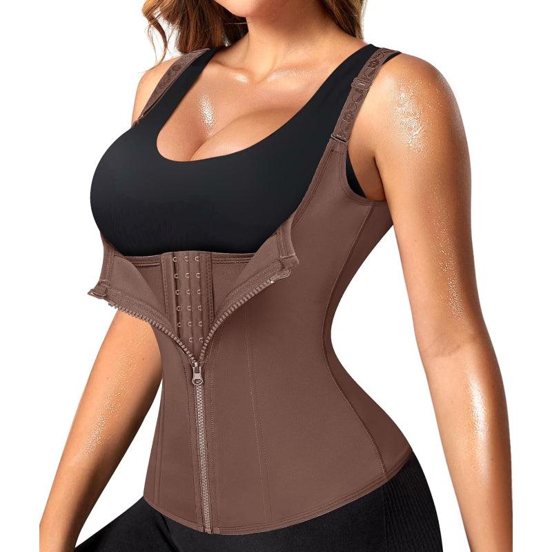 Adjustable Zipper Trainer Corset – High Compression and Flexible Wear-Secret Slim Wear