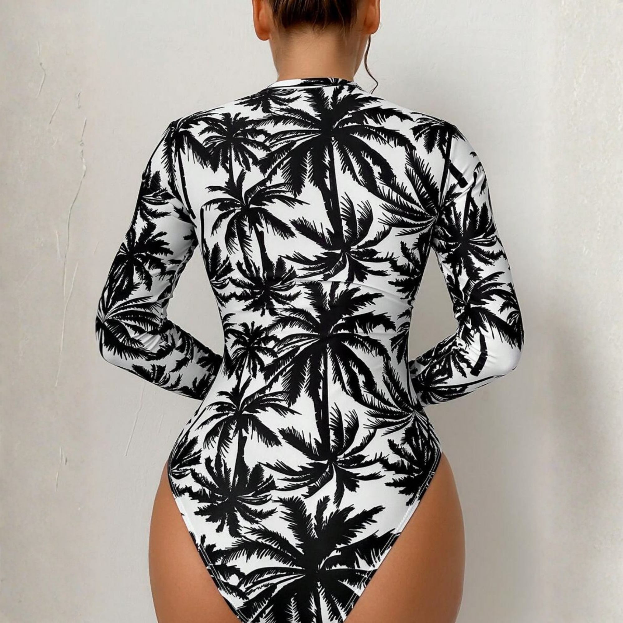 All Over Print Drawstring Beach Shorts Men Swim Trunks With One Piece Swimsuit Couple Set
