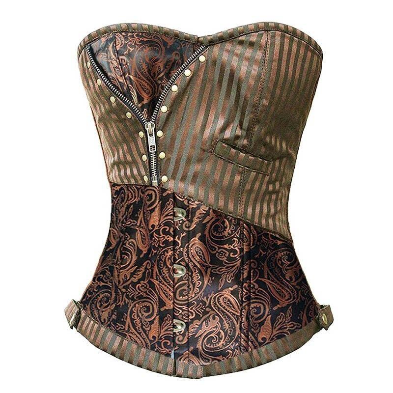 Corset Lace Top Waist Printed Clothing-Secret Slim Wear
