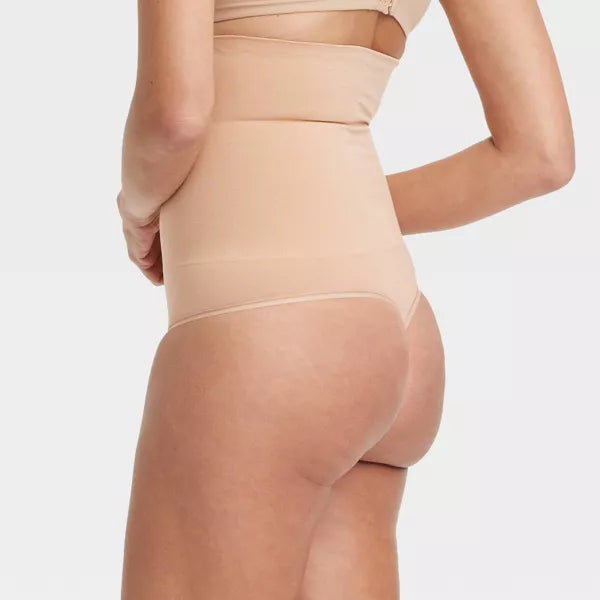 Medium Shaping Seamless High Waist Thong-Secret Slim Wear