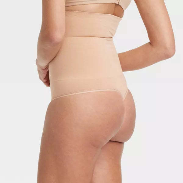Medium Shaping Seamless High Waist Thong-Secret Slim Wear
