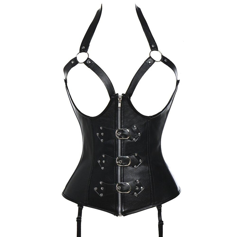Solid Straps Tank Corset-Secret Slim Wear