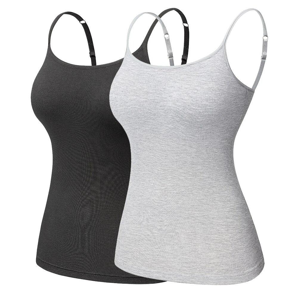 Cotton Camisole Adjustable Strap – Soft and Breathable All-Day Comfort-Secret Slim Wear