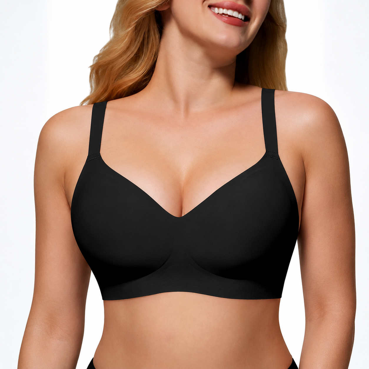 Push Up Full Coverage Seamless V Shape Bra