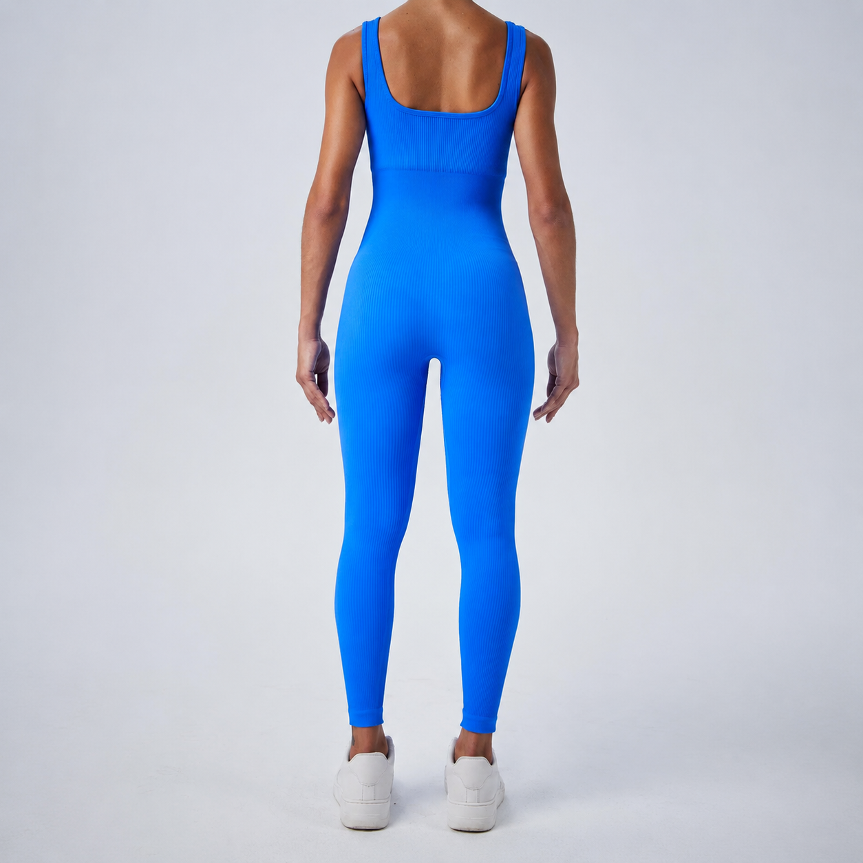 Seamless Tummy Control Jumpsuit With Tank Top For Women