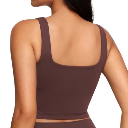 Comfortable Square Neck Sports Bra