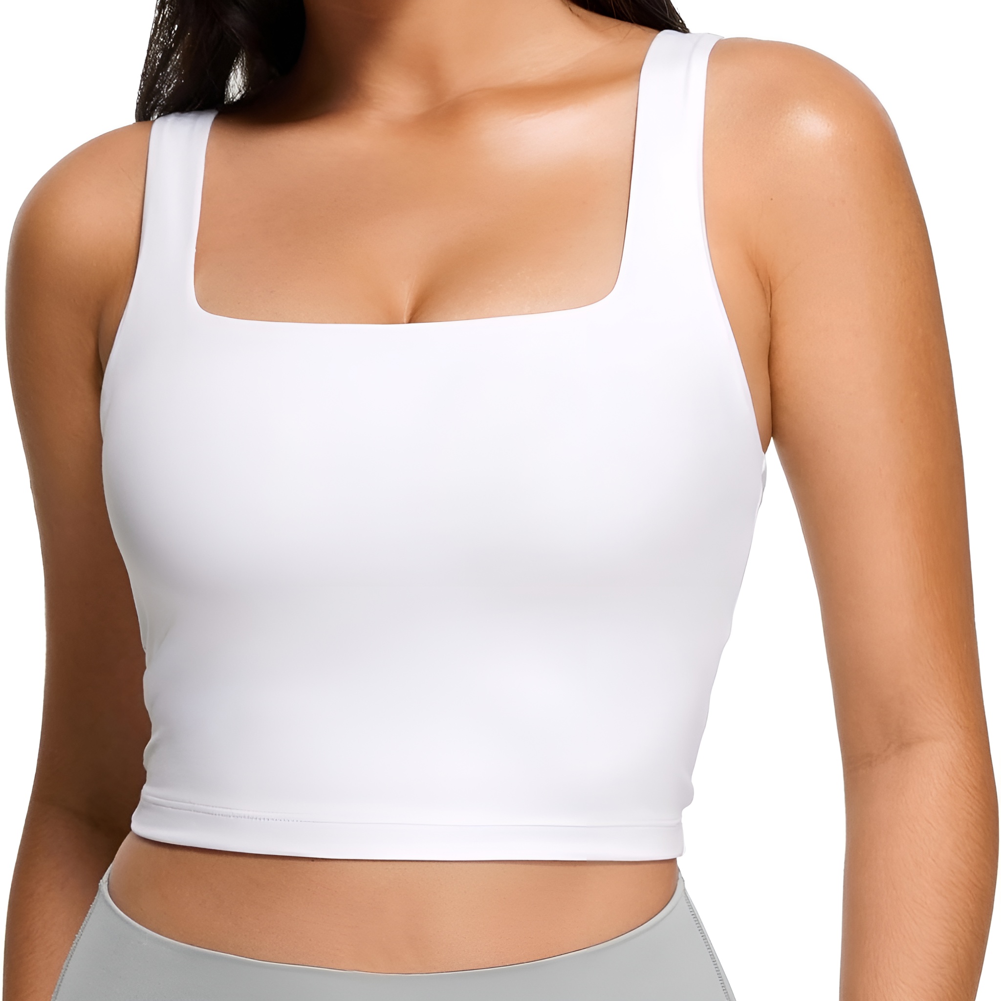 Comfortable Square Neck Sports Bra
