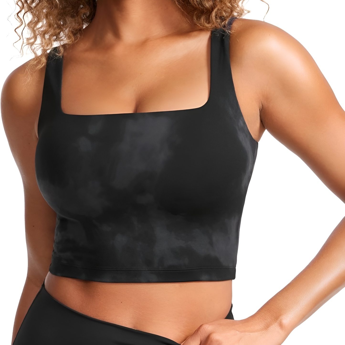Comfortable Square Neck Sports Bra