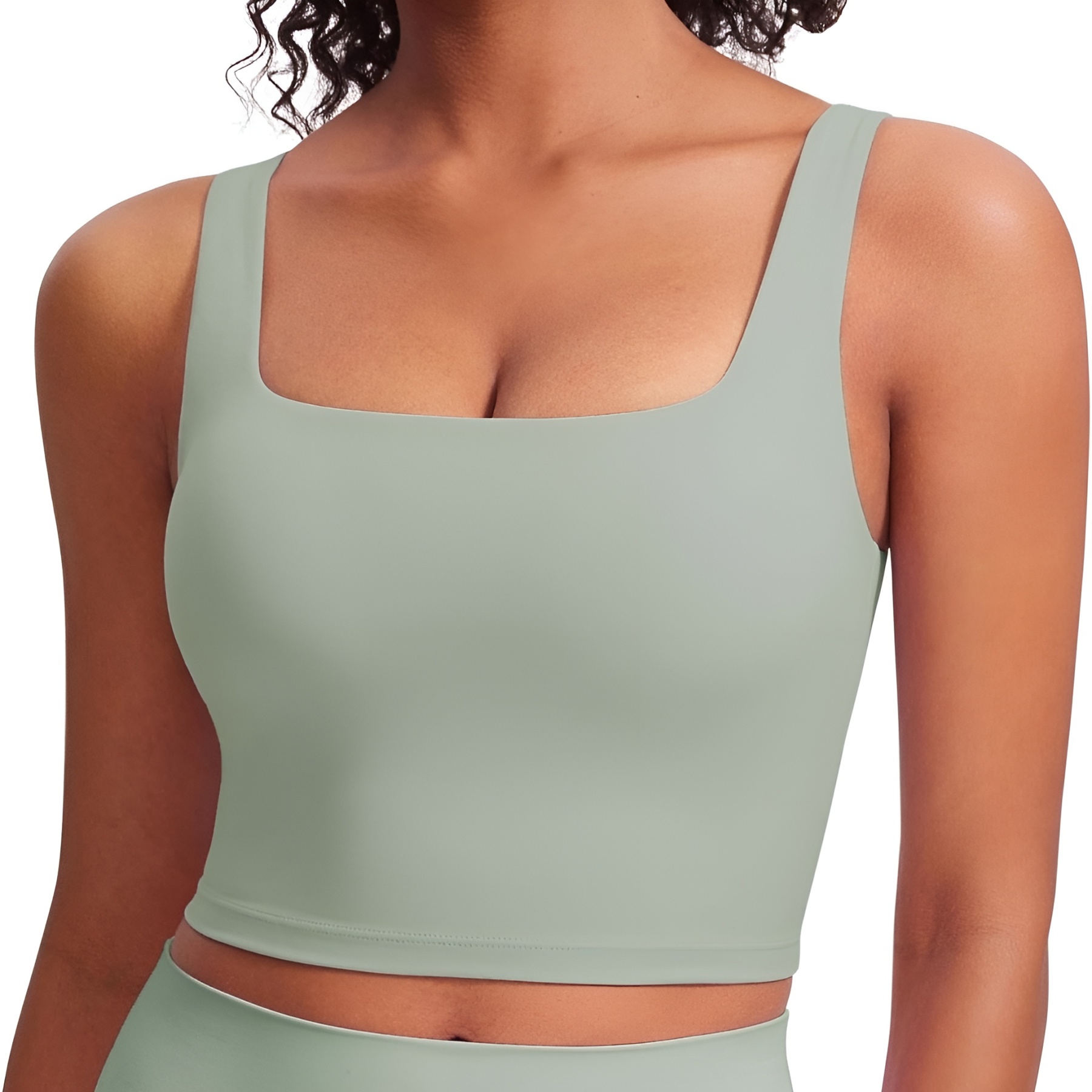 Comfortable Square Neck Sports Bra