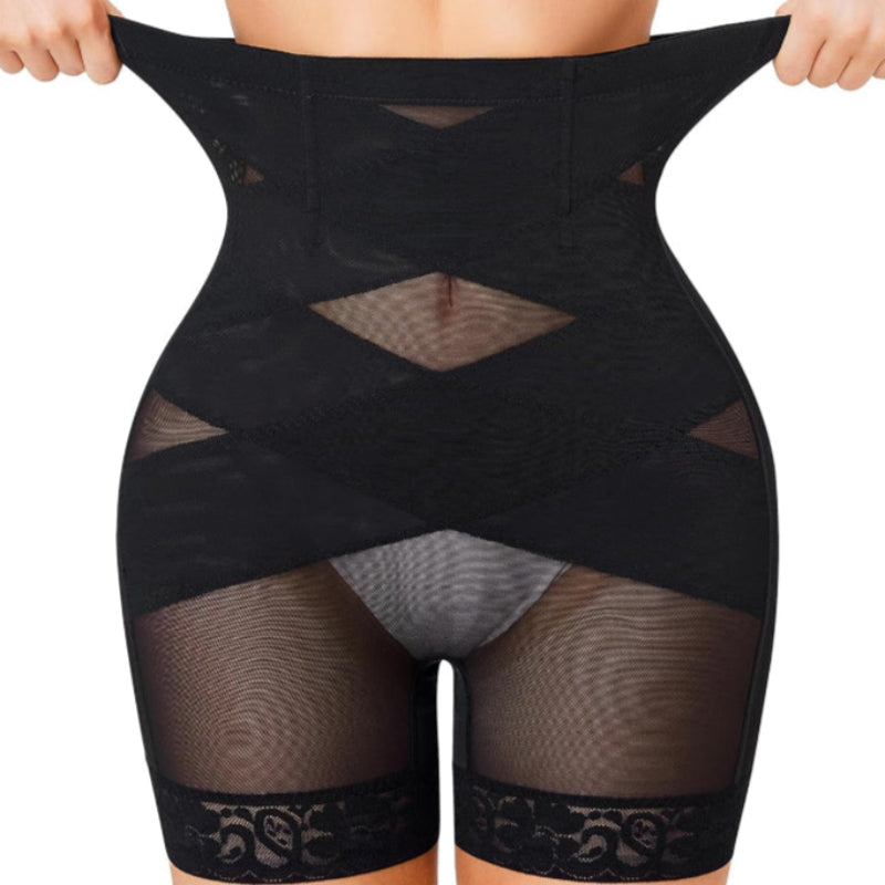 Comfortable Smoothing Shorts With Adjustable Fit-Secret Slim Wear