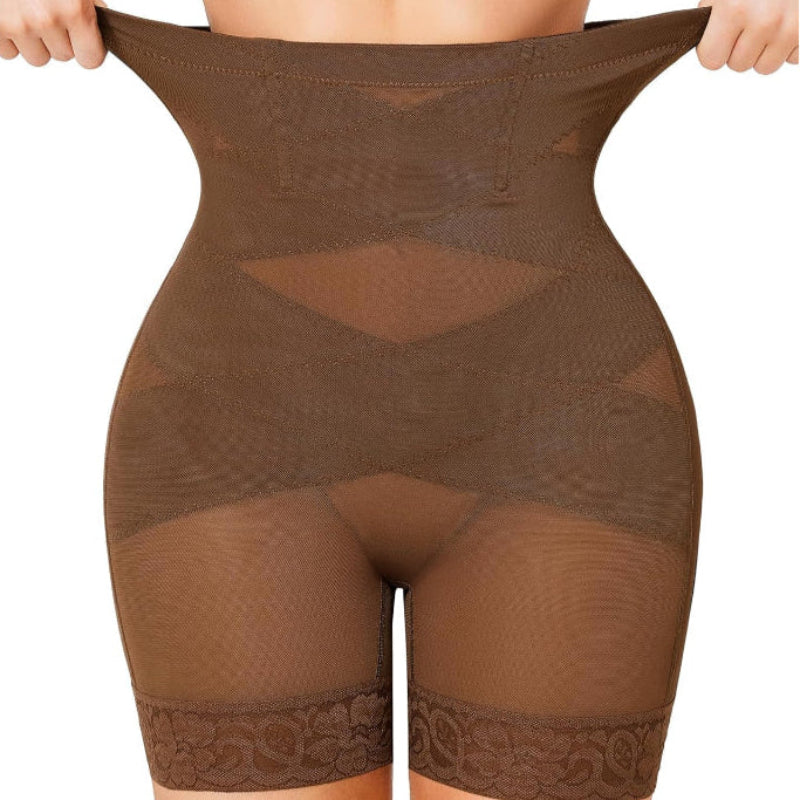 Comfortable Smoothing Shorts With Adjustable Fit-Secret Slim Wear