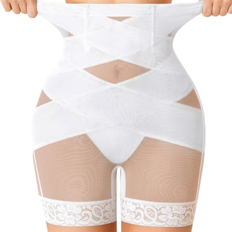 Comfortable Smoothing Shorts With Adjustable Fit-Secret Slim Wear