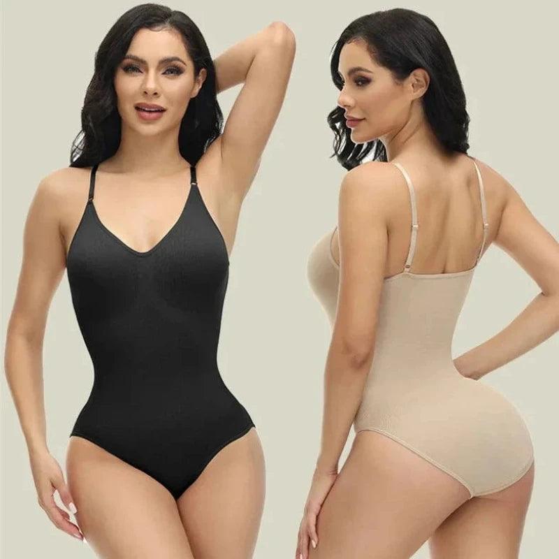 Comfy Adjustable Strap Bodysuit – Perfect Fit and Support-Secret Slim Wear