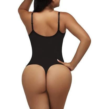 Comfy Adjustable Strap Bodysuit – Perfect Fit and Support-Secret Slim Wear
