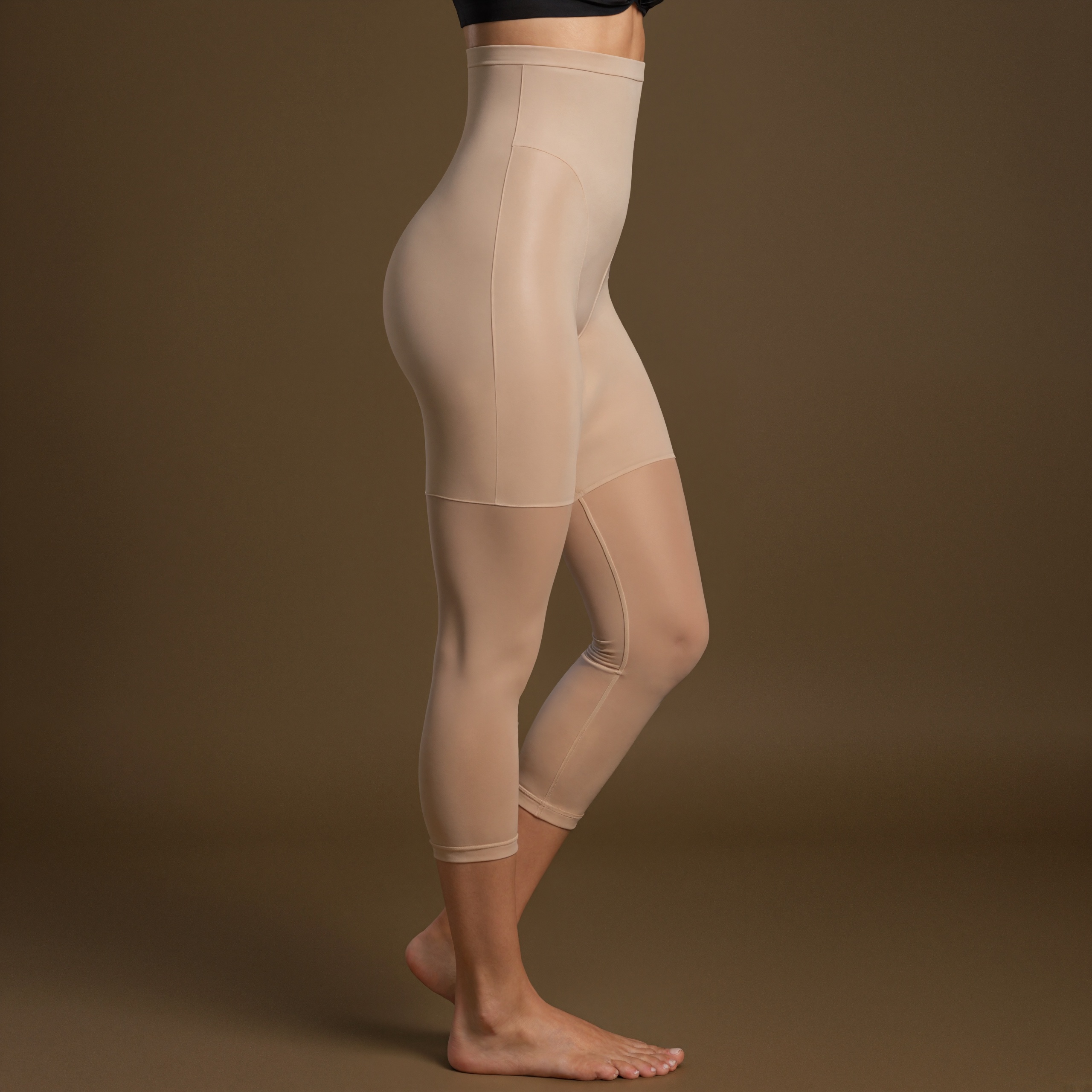 Control Fit Adjustable Capri Shorts