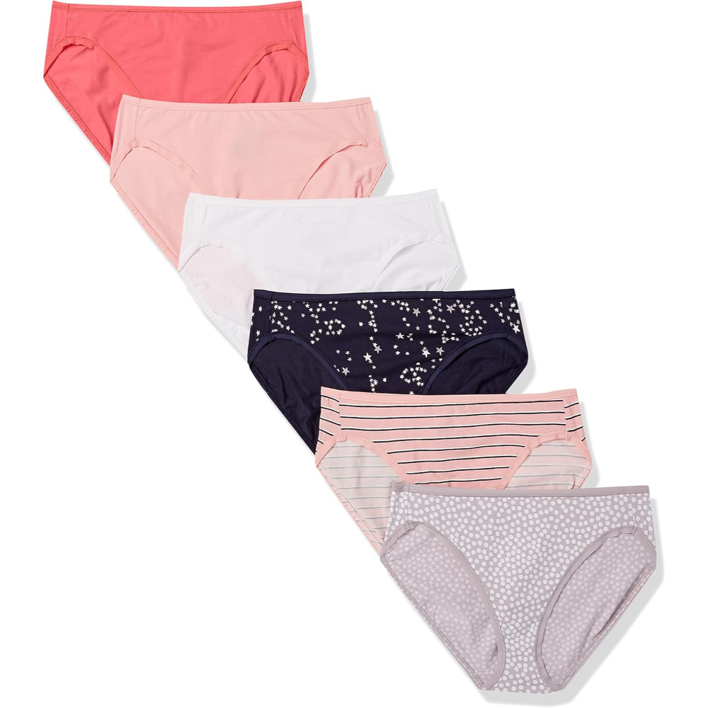 Cotton Briefs For Women With Soft Elastic And Classic Design