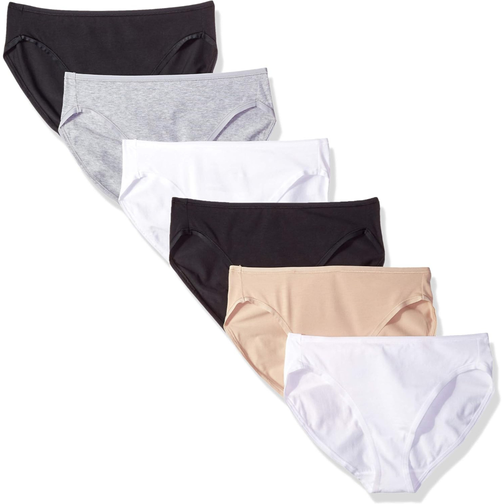 Cotton Briefs For Women With Soft Elastic And Classic Design