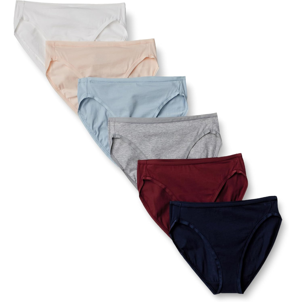 Cotton Briefs For Women With Soft Elastic And Classic Design