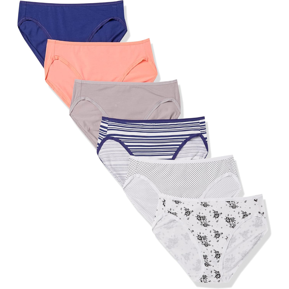 Cotton Briefs For Women With Soft Elastic And Classic Design