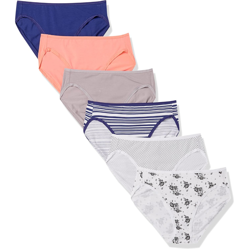 Cotton Briefs For Women With Soft Elastic And Classic Design